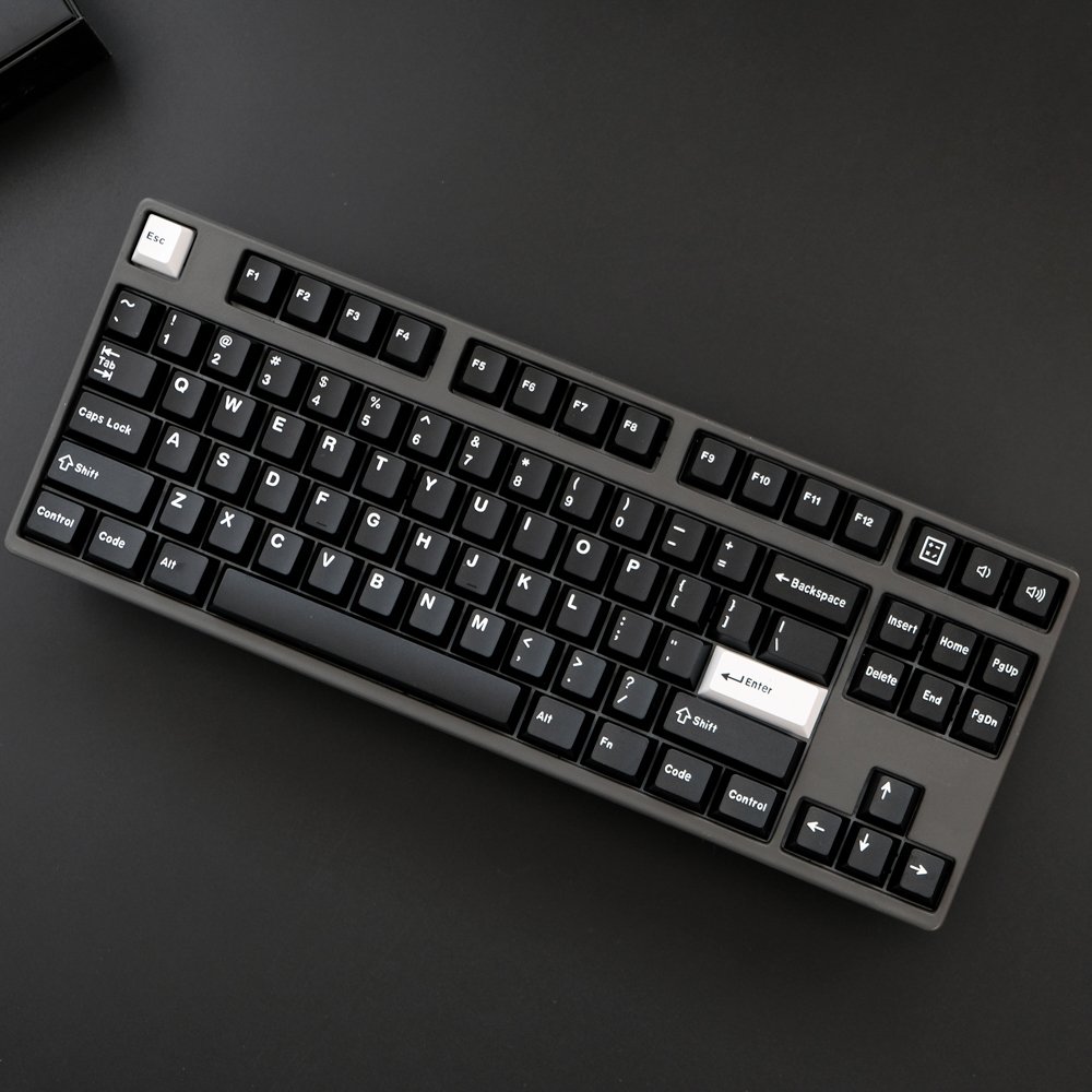 WOB Cherry Profile Double Shot Abs Font Pbt Keycaps For Mx Switch Mechanical Keyboard