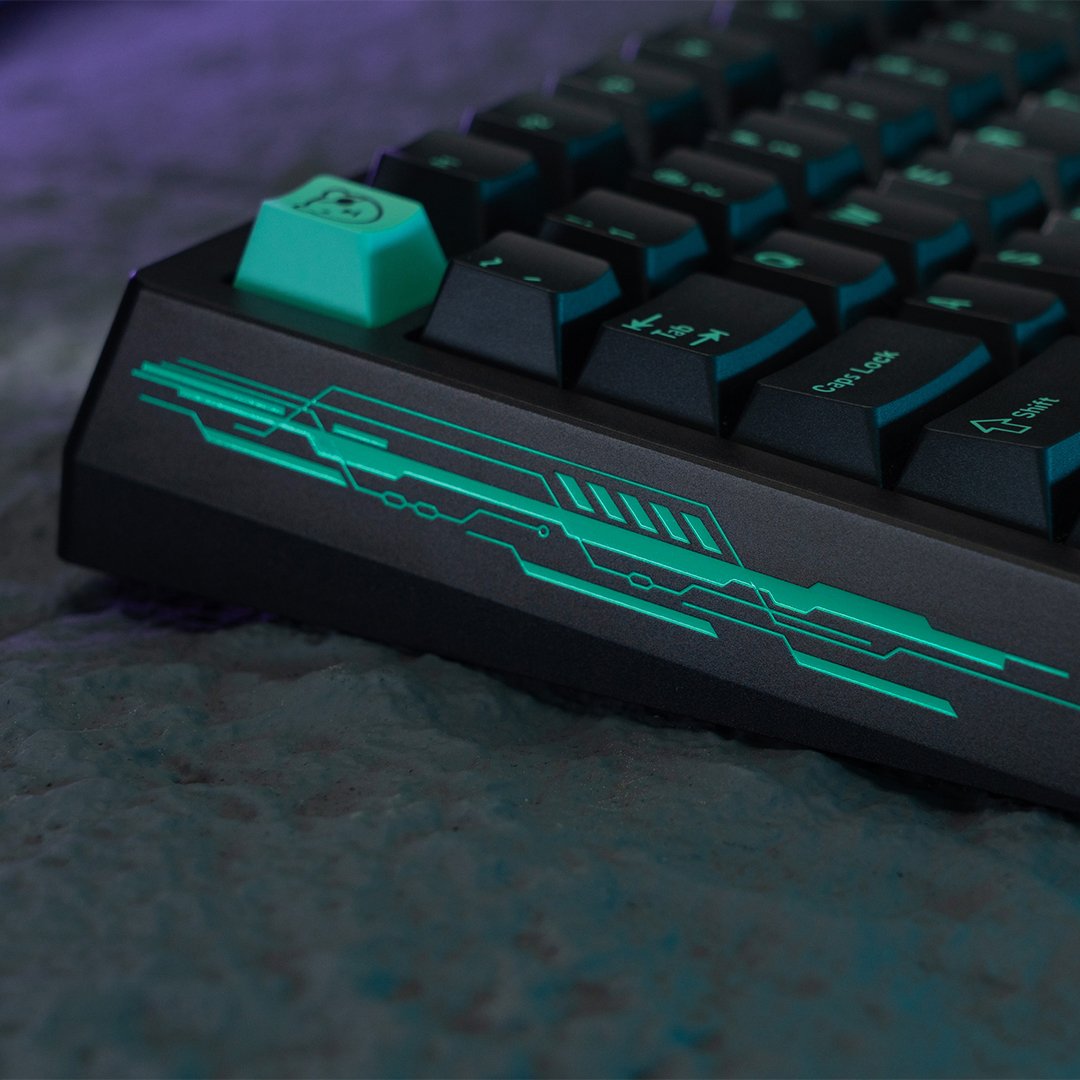 New Arrival Meletrix Wired BOOG75 Keyboard Gateron Magnetic Switches with Hall Sensor For Gamer