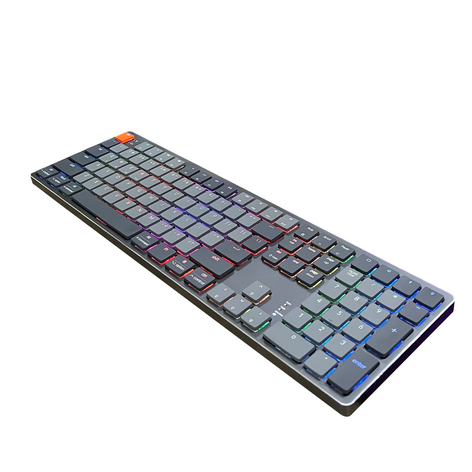 TOPSTYLE TKB-6305 Short Switch Mechanical Color Box Package Keyboard Case Red Switch RGB Aluminum Usb Desktop OEM USB 2.0 CN;GUA