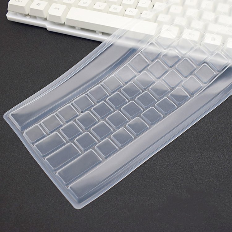 Waterproof transparent keyboard protective film silicone cover for keyboard
