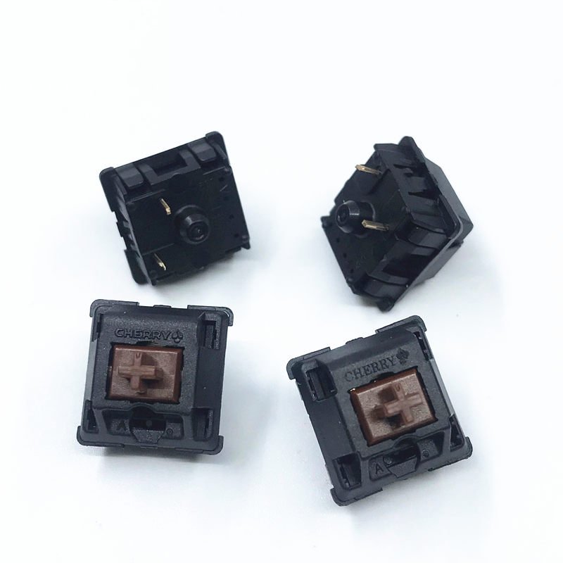 Original Cherry Hyperglide MX Mechanical Keyboard Silver Red Black Blue Brown Gray Pink White Switches with 3-pin 5-pin