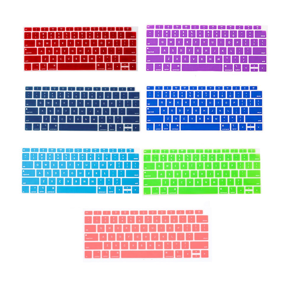 Silicone Keyboard Covers for Laptop Pro A2337 EU US Version English Spanish Arabic Keyboard Protector Cover