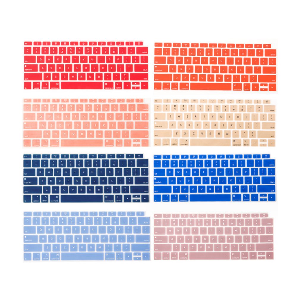 Silicone Keyboard Covers for Laptop Pro A2337 EU US Version English Spanish Arabic Keyboard Protector Cover