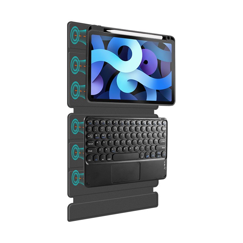 Detached touchpad keyboard case For iPad 10.9 10.2 Pro 11 12.9 Magic Keyboard cover Factory manufacture