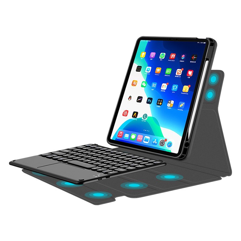 Detached touchpad keyboard case For iPad 10.9 10.2 Pro 11 12.9 Magic Keyboard cover Factory manufacture