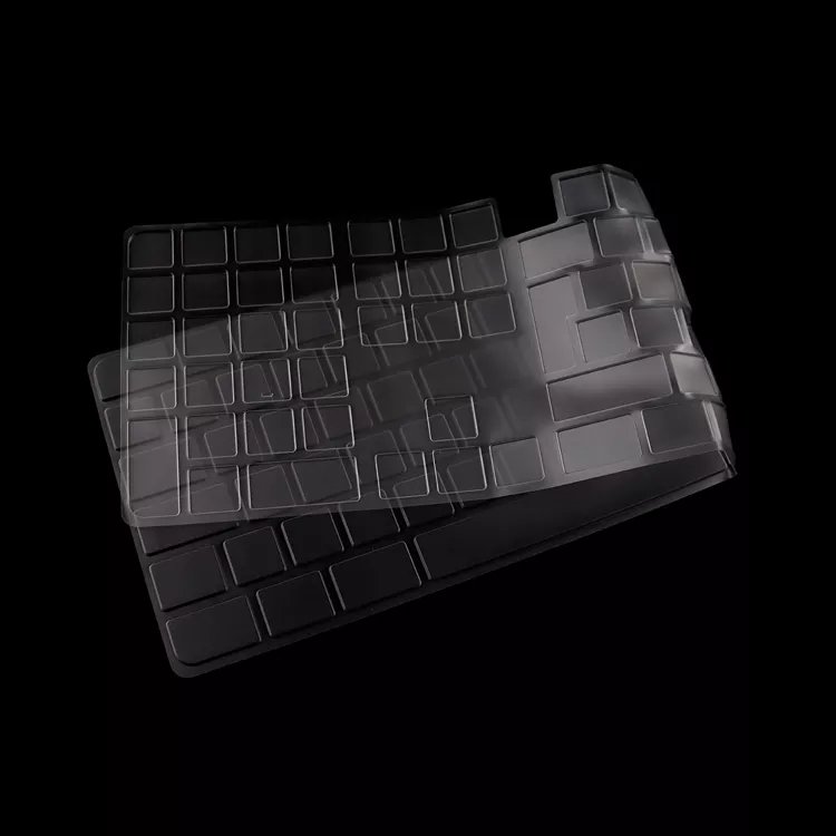 SellingTPU Keyboard Skin Cover For 2021 Apple iMac 24 inch M1 Chip EURO Magic Keyboard Numeric Keypad and Touch ID Model A2520