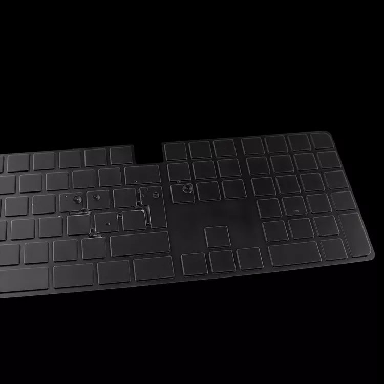 SellingTPU Keyboard Skin Cover For 2021 Apple iMac 24 inch M1 Chip EURO Magic Keyboard Numeric Keypad and Touch ID Model A2520