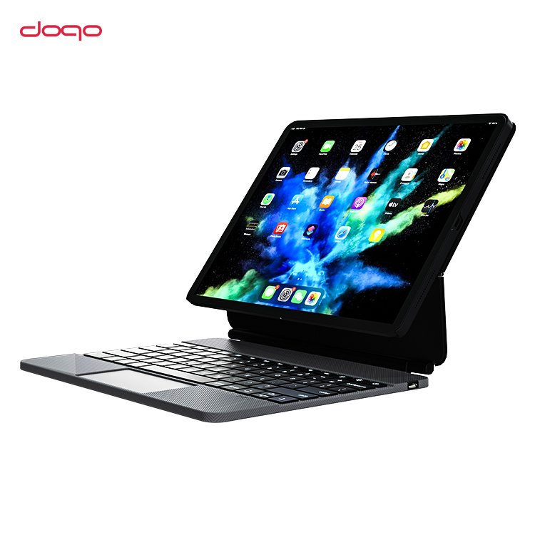 Factory Promotion Wireless Magnetic Keyboard Case For Ipad Pro 2018/2020/2021 with LED Backlit