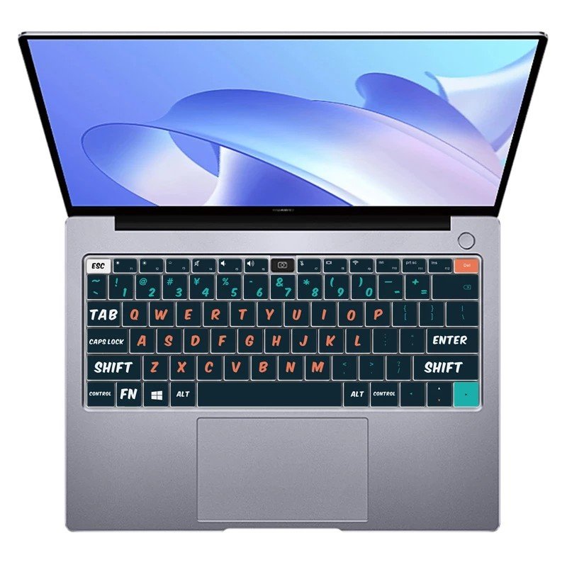 Laptop Keyboard Cover for 2022 Huawei MateBook D14/D15/14 MateBook X Pro 13.9 Honor MagicBook 14/15/Pro 16.1 US Custom Pattern