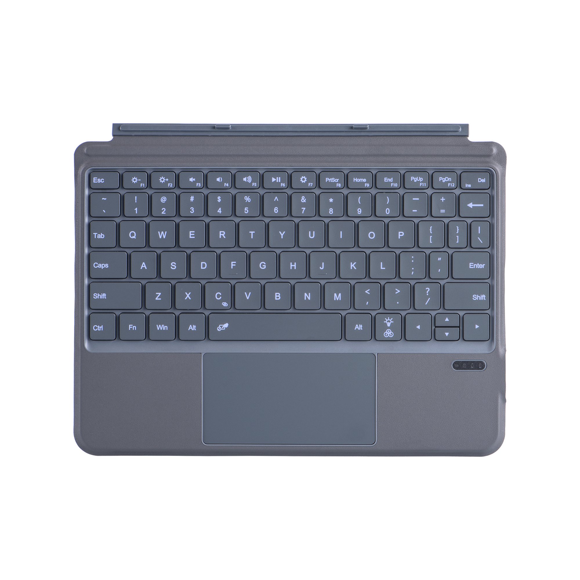 New Magnetic Leather Cover with LED Backlit for Microsoft Surface Pro 8/9/X Keyboard Wireless Tablet Standard Touchpad Features