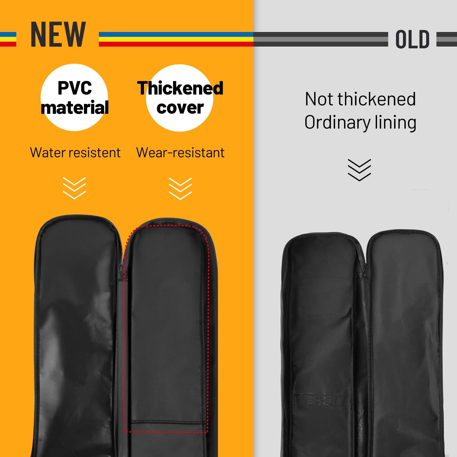 Soft Guitar and Bass Cooler Bag Dust and Moisture Protection without Padding Sun Guard Cover for Gig Use