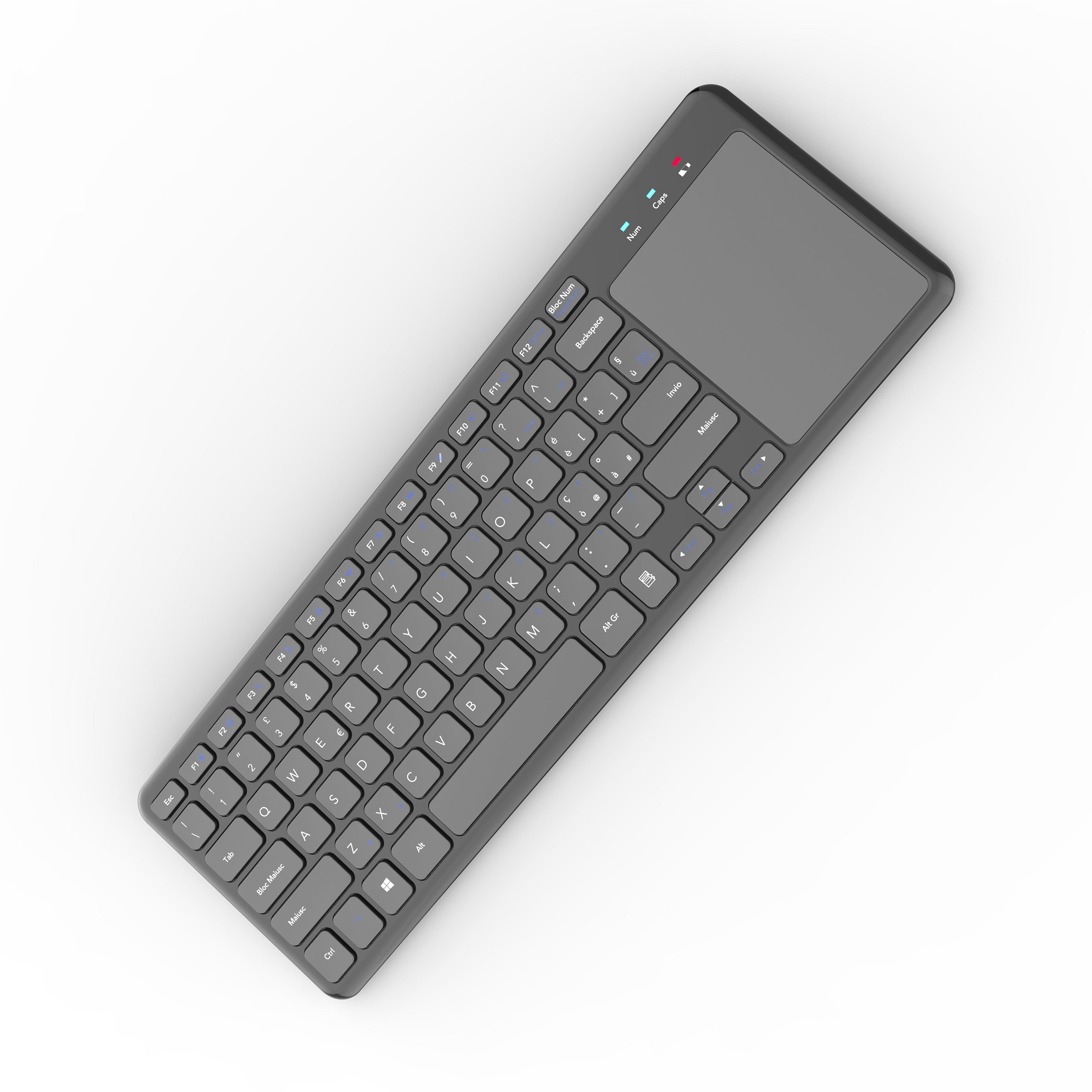 High Quality Battery Wireless Keyboard with On-Off Switch and Touchpad
