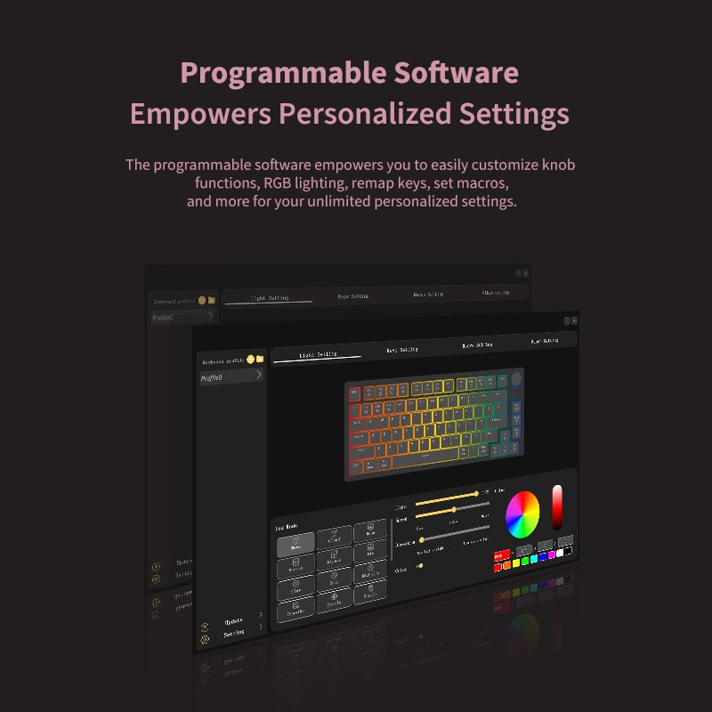 Three Mode Wireless Gaming Mechanical Keyboard Qwerty Fashion Hot Swap Rgb BT Brown Switches Rechargeable Gamer Keyboard