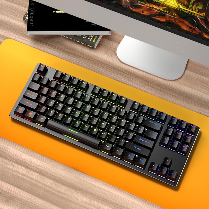 JERTECH JK510 Computer Keyboard Ergonomic Laptop Gamer RGB Keyboard Custom Mini Mechanical Gaming Keyboards
