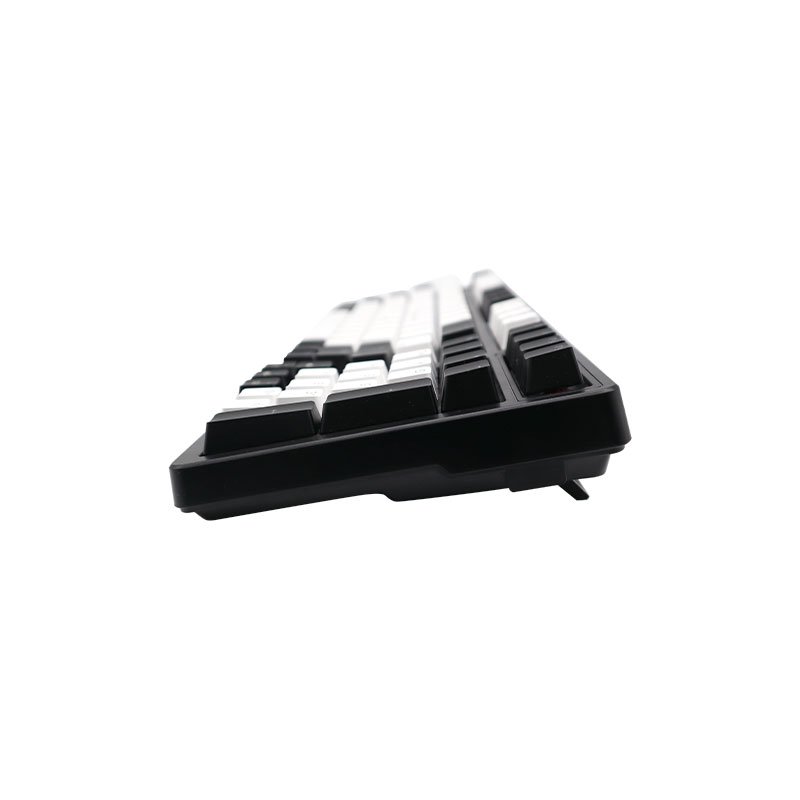 Portable PVC ABS Material 100-Key Wired Single Light (Mixed Light) Mechanical LED Keycap Laptop Computer Office Study Game Use