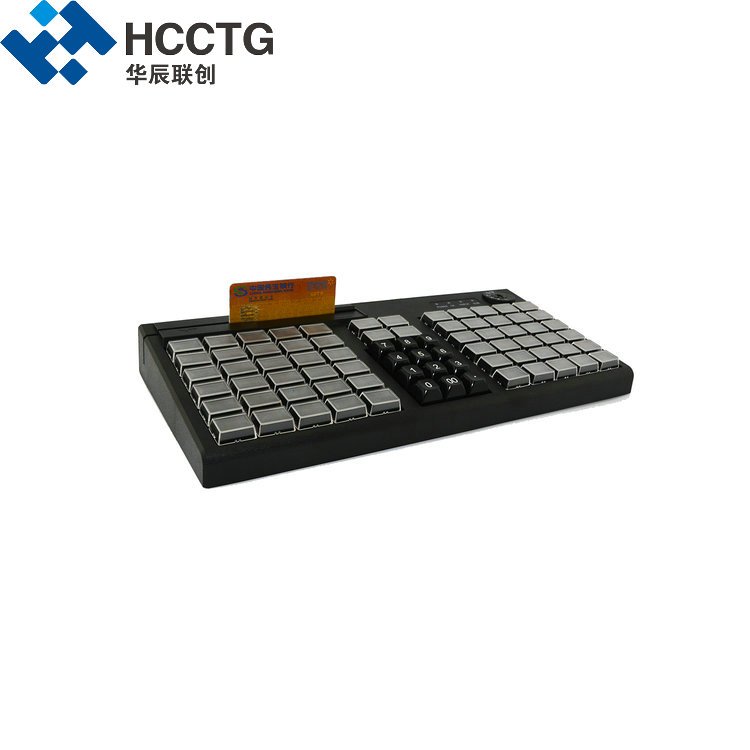 76 Keys USB PS/2 High Quality Membrane Programmable POS Keyboard KB76M
