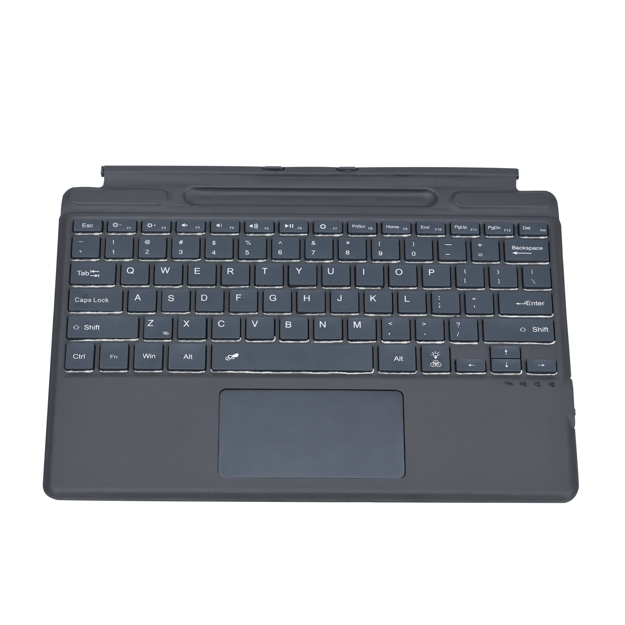 Ultra-Thin Integrated Typing Wireless Keyboard Cover Surface Pro 8/9/X Backlight QWERTY Gaming Fashion Keyboard Touchpad New