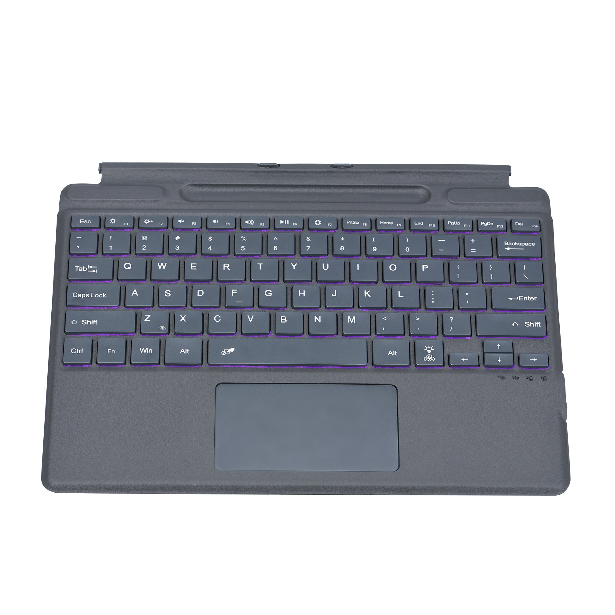 Ultra-Thin Integrated Typing Wireless Keyboard Cover Surface Pro 8/9/X Backlight QWERTY Gaming Fashion Keyboard Touchpad New