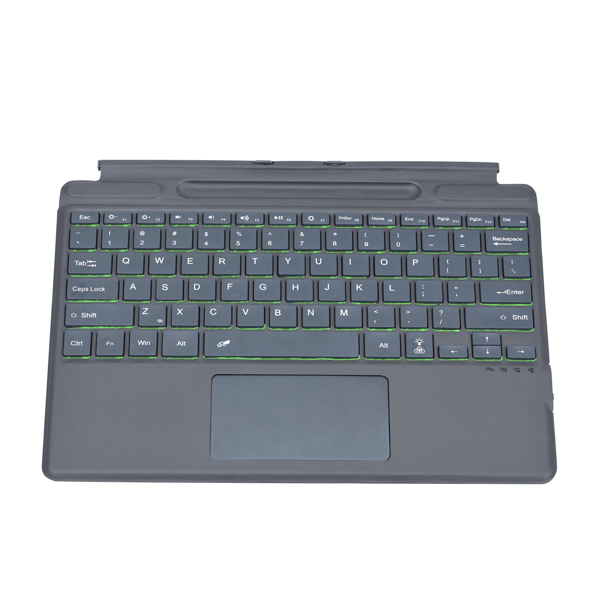 Ultra-Thin Integrated Typing Wireless Keyboard Cover Surface Pro 8/9/X Backlight QWERTY Gaming Fashion Keyboard Touchpad New