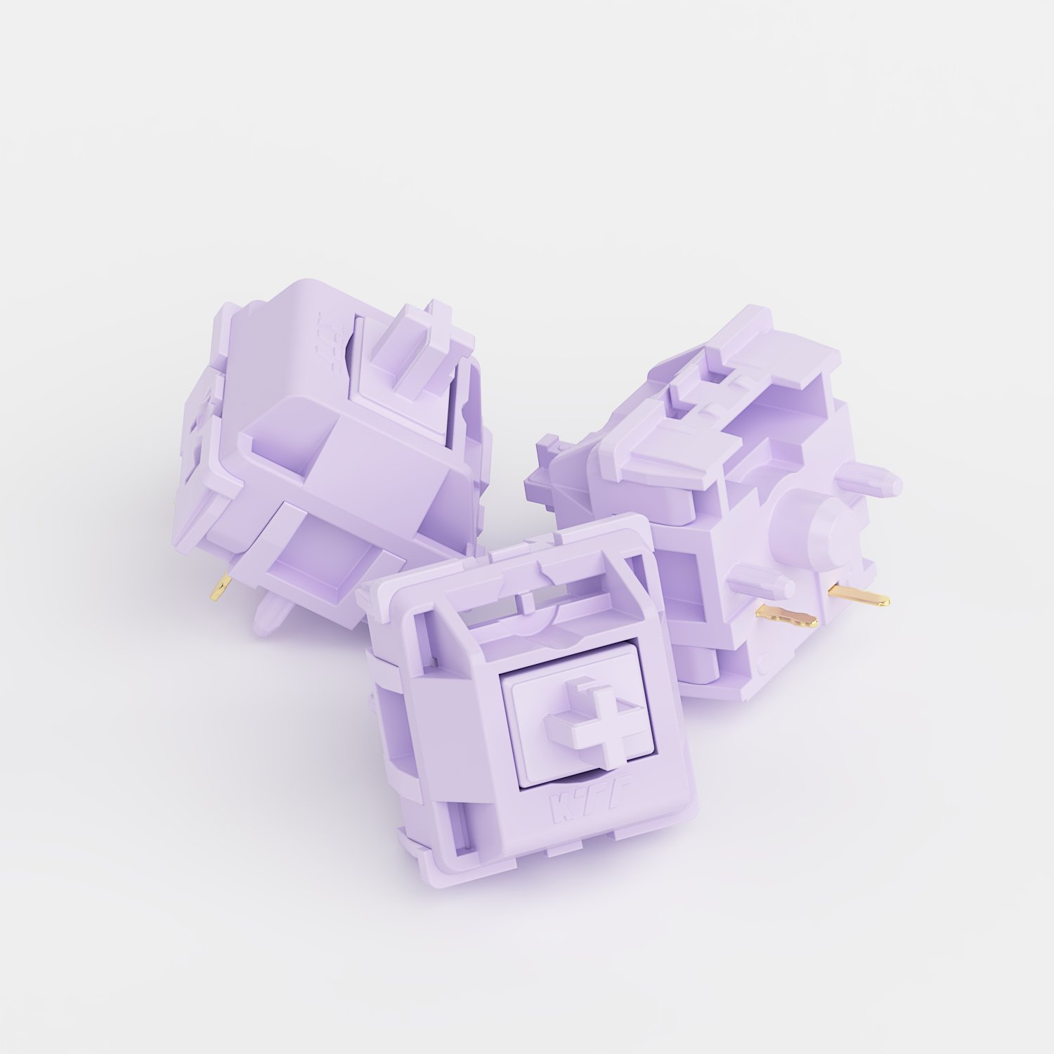 KTT CONTENT Makaron Purples Linear 58g new keyboardswitch 2023new arrival mechanical keyboard switch 5Pin Hot Sale Good quality