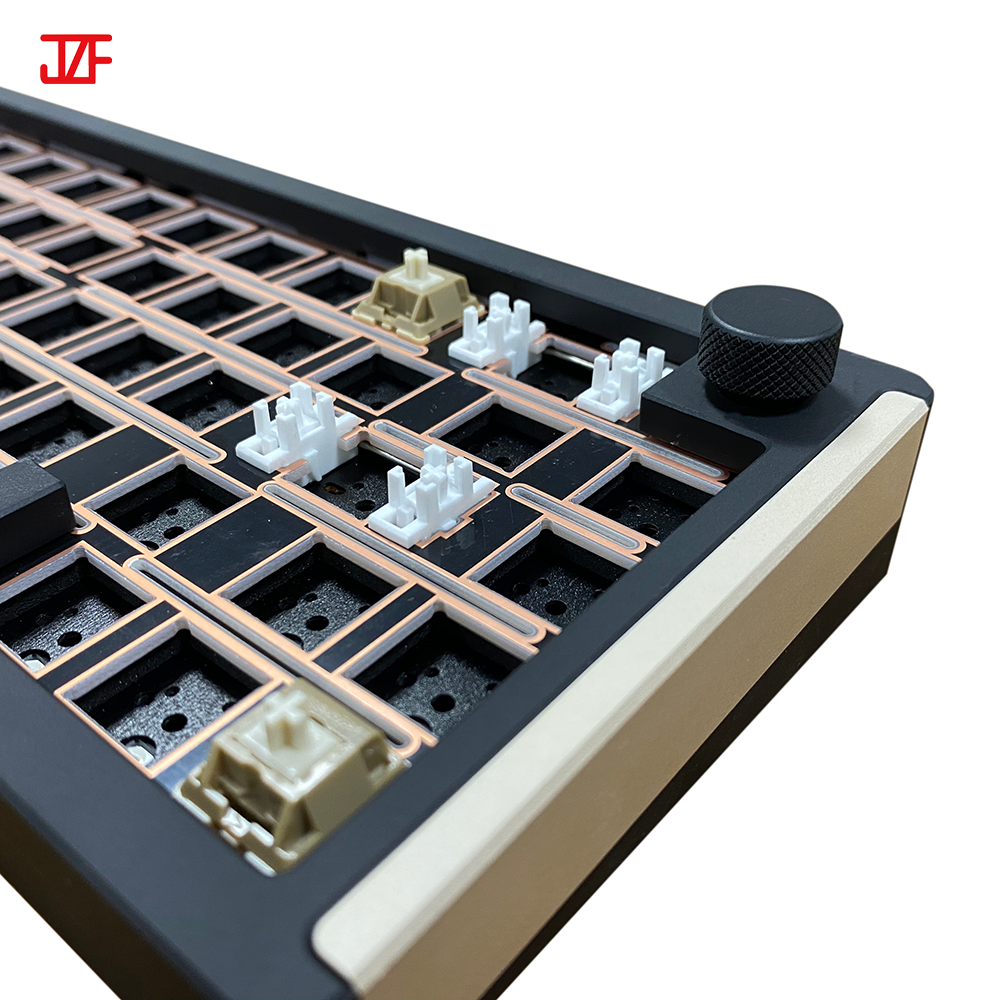 Gaming Mechanical keyboard Wireless aluminum frame hot swaddable custom DIY kit Mechanical keyboard 60% with 61 keys