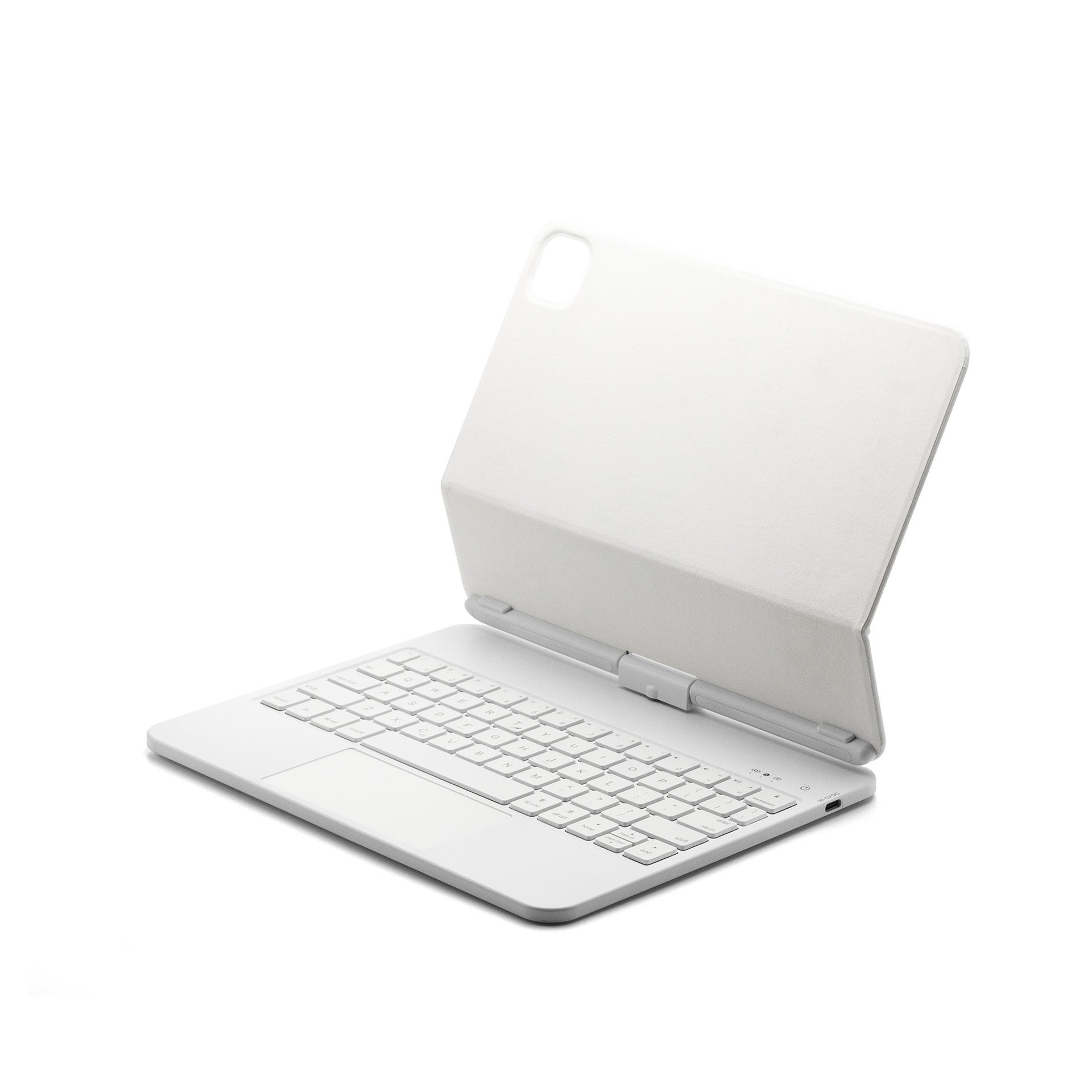 New Design light 11 inches mini smart Photovoltaic BT protective case cover wireless keyboard