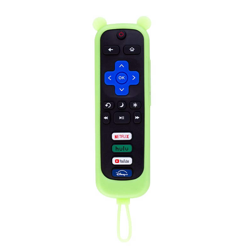 Long Lasting Luminous Case for TCL Rock Remote Control Switches Ear Design Shell Cover Apply for tcl wireless keyboard
