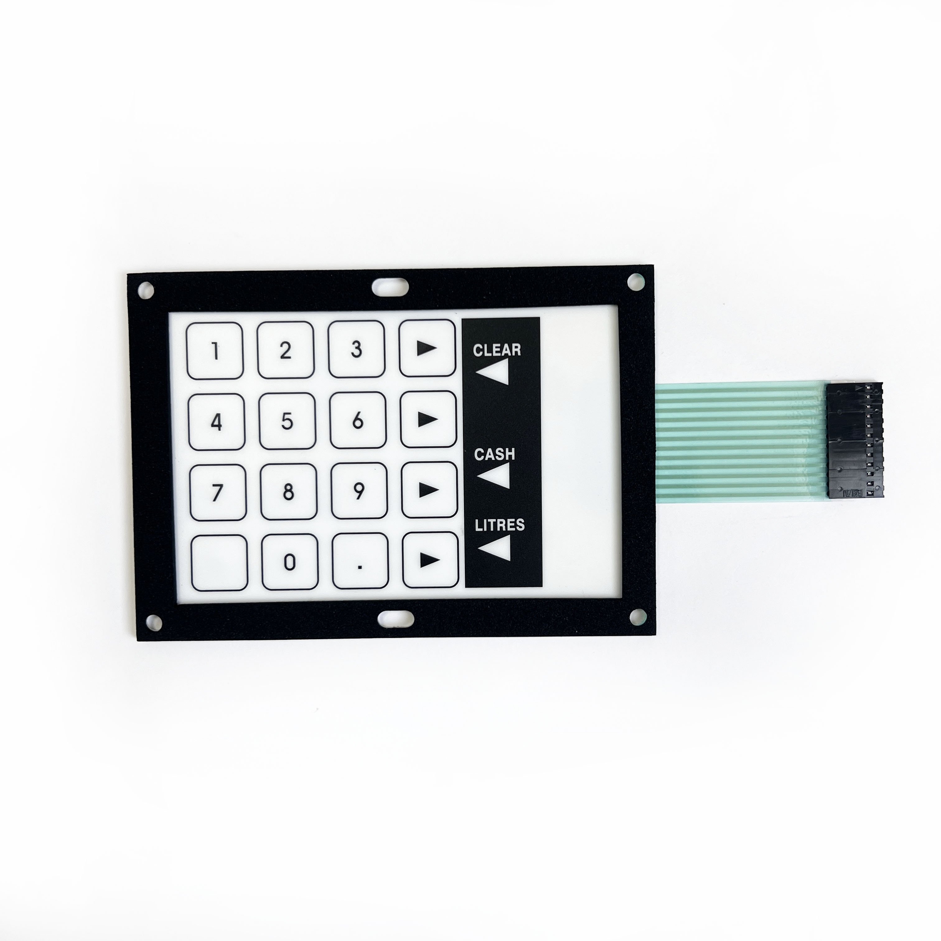 Fuel Dispenser Oil-Resistance Membrane Switch Keyboard for Fuel Dispenser