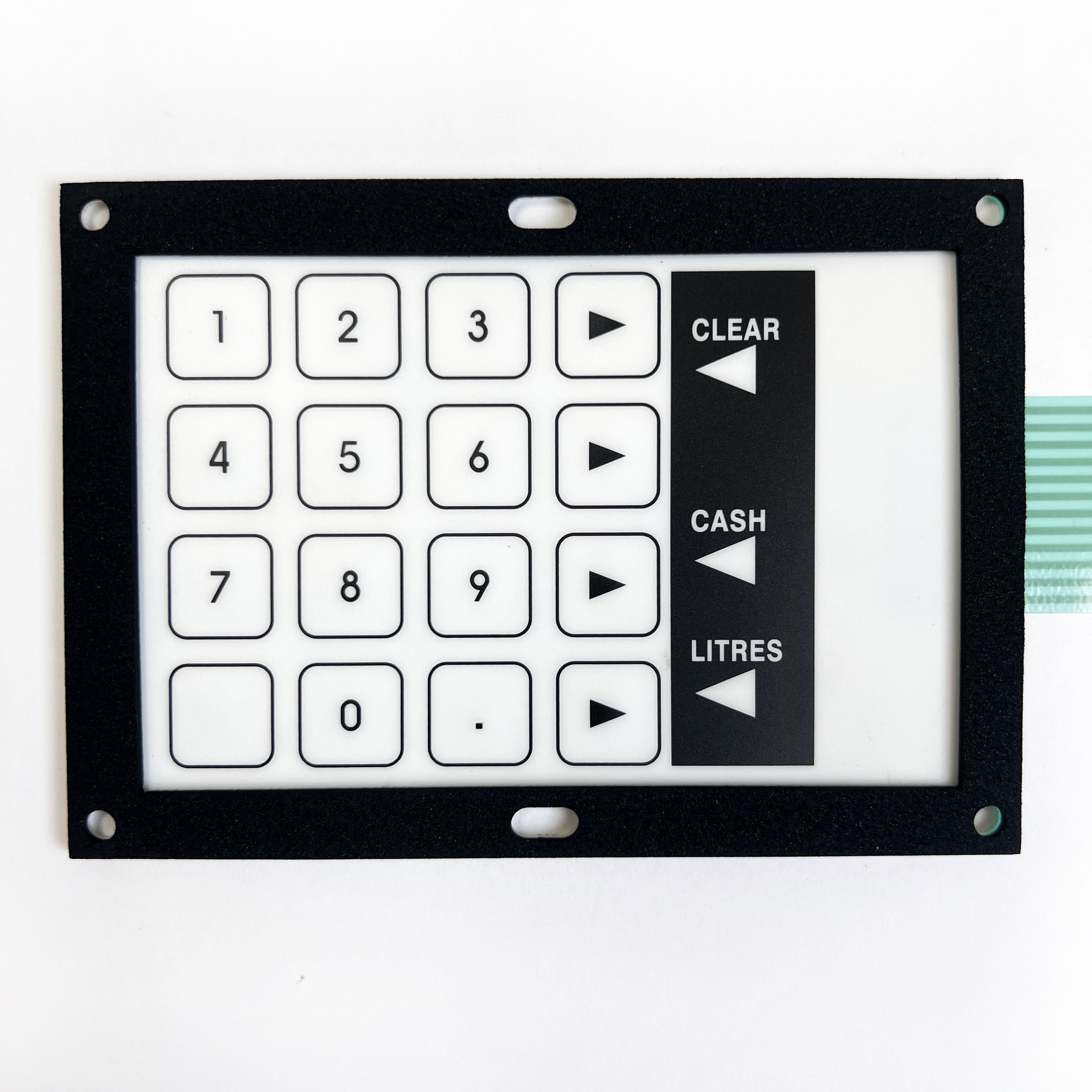 Fuel Dispenser Oil-Resistance Membrane Switch Keyboard for Fuel Dispenser