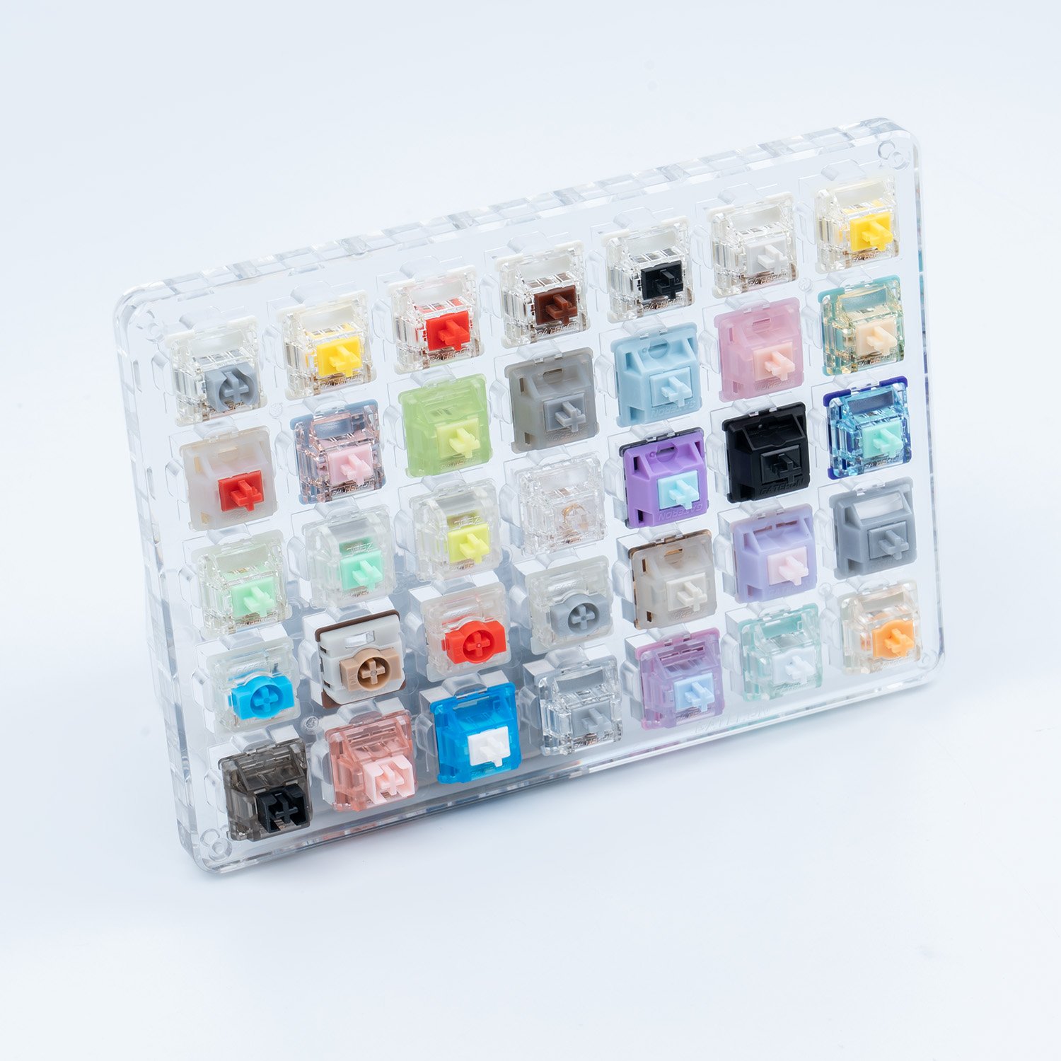 GATERON Magnetic Customized Switch Treasure Version Mechanical Keyboard Acrylic Switch Tester 35pcs Sample