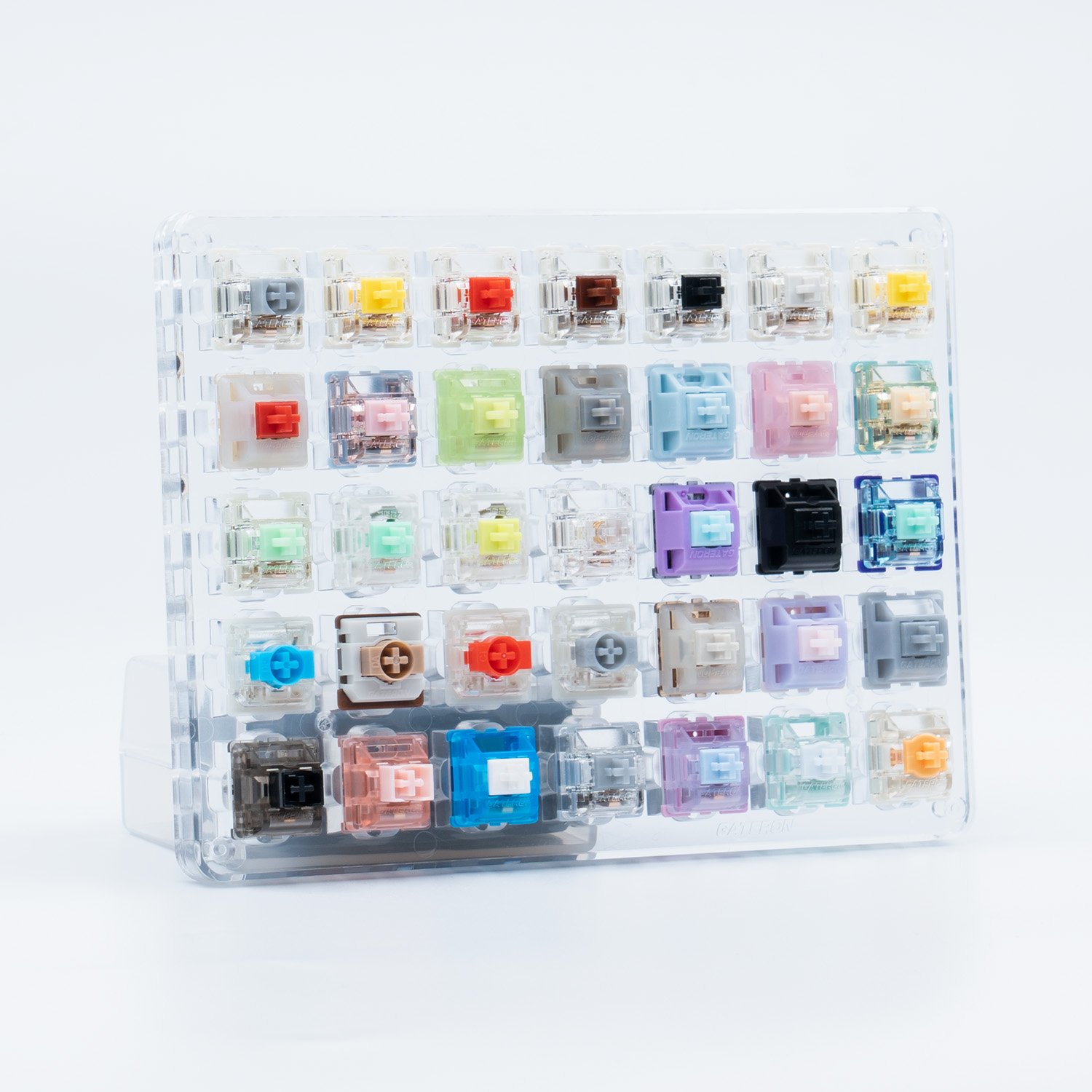 GATERON Magnetic Customized Switch Treasure Version Mechanical Keyboard Acrylic Switch Tester 35pcs Sample