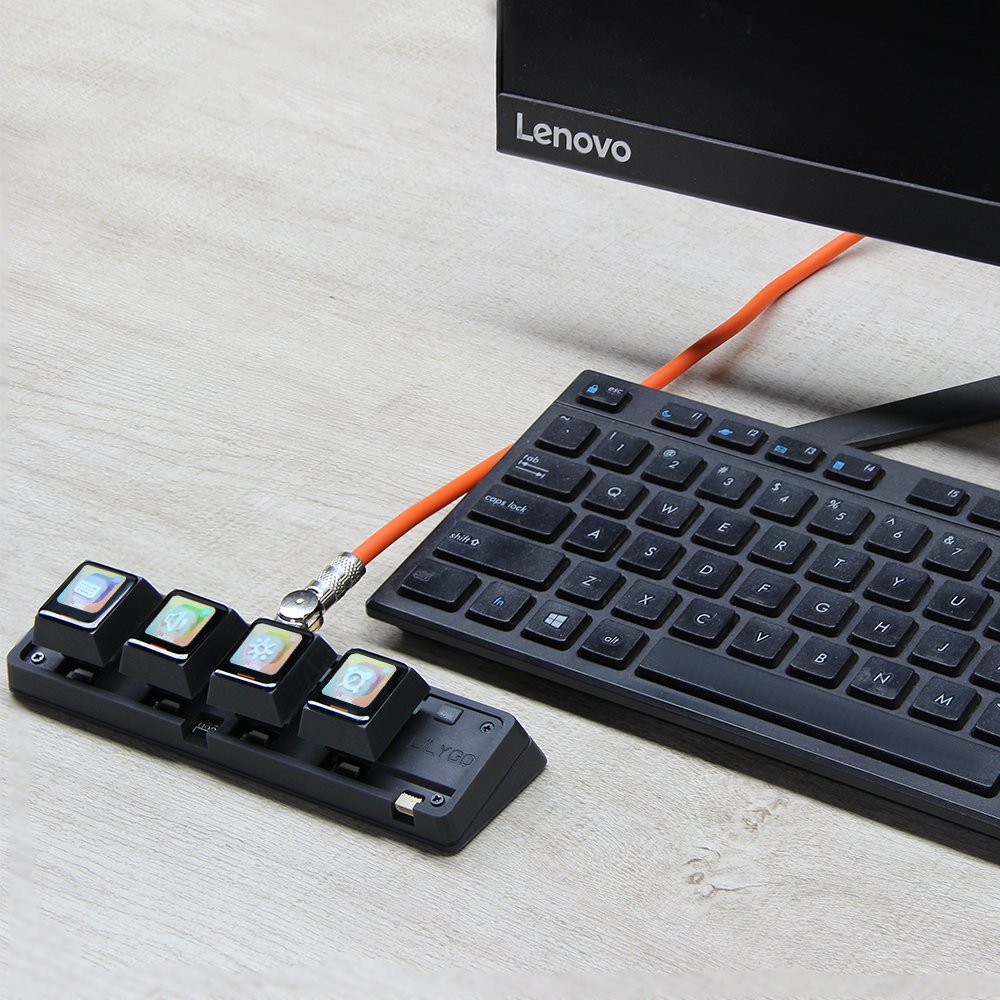 LILYGO T-Keyboard-S3 ESP32-S3R8 keyboard controller Module intelligent key switch controller developed board with LCD screen