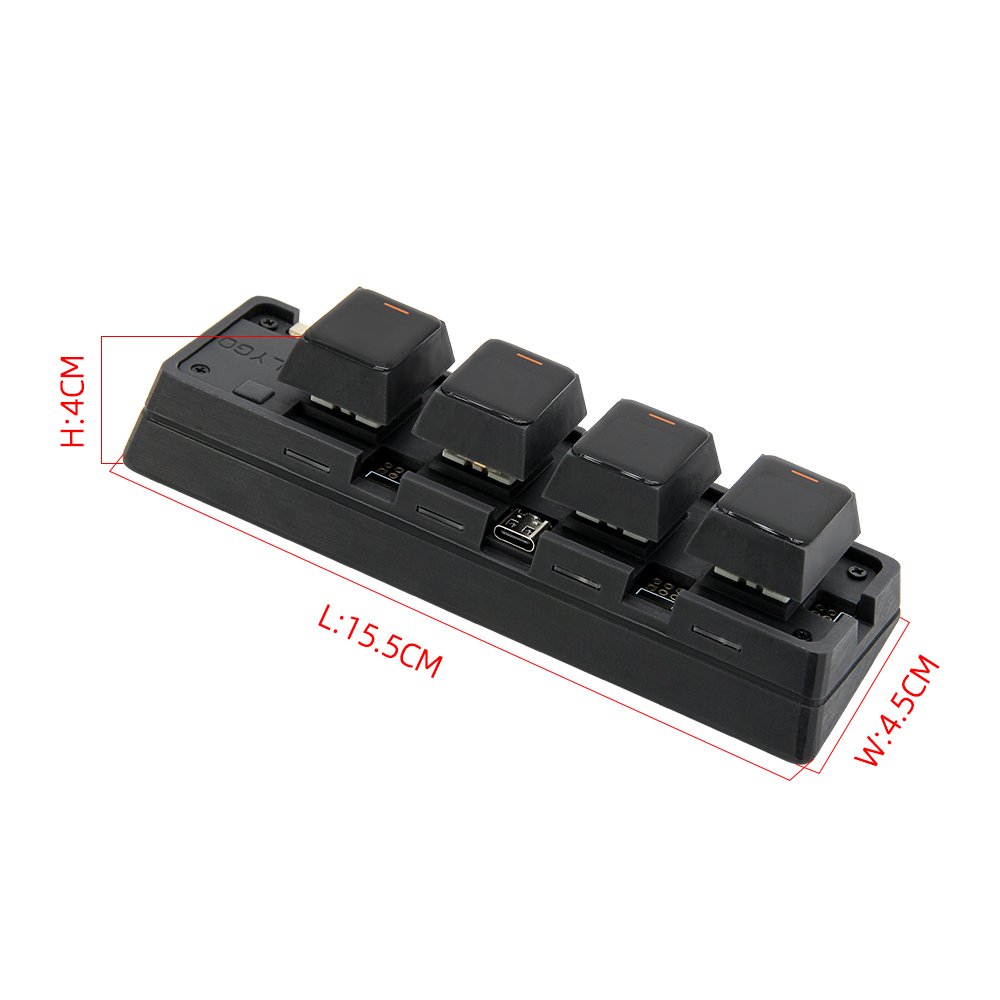 LILYGO T-Keyboard-S3 ESP32-S3R8 keyboard controller Module intelligent key switch controller developed board with LCD screen