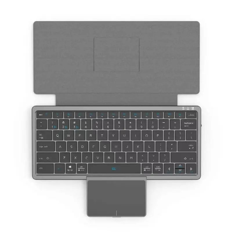 Wireless Keyboard Pu Leather Cover and touch mouse for Tablet Keyboard Case