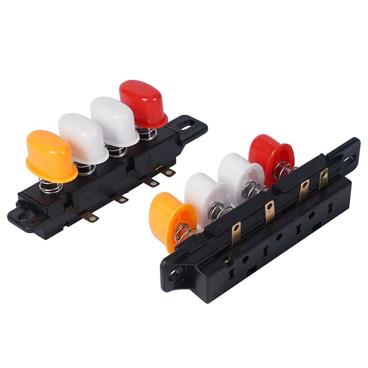 Competitive Price Kitchen Appliances Juicer Blender Parts Type 4 Pin Push Keyboard Button Switch