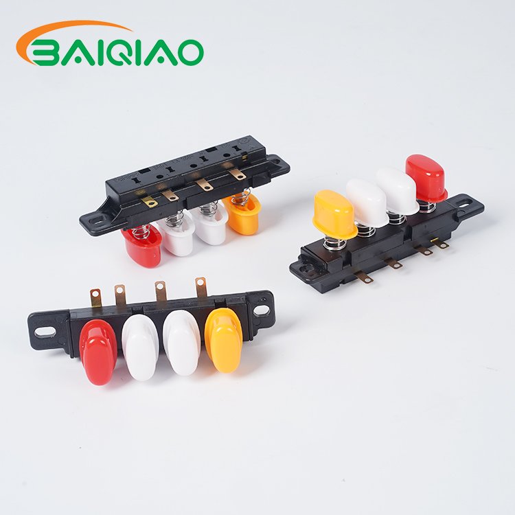 Competitive Price Kitchen Appliances Juicer Blender Parts Type 4 Pin Push Keyboard Button Switch