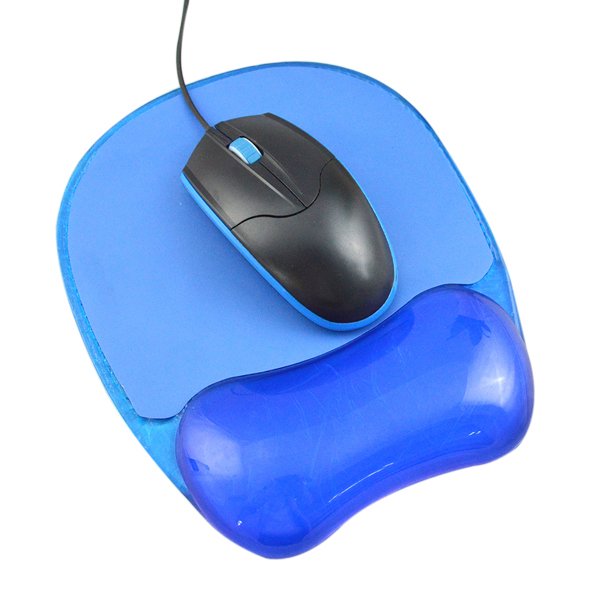 Gel Keyboard Pad &wrist Rest Cushion with Custom Logo Printed Sublimation Ergonomic Mouse Pad Factory Price Crystal OEM Office