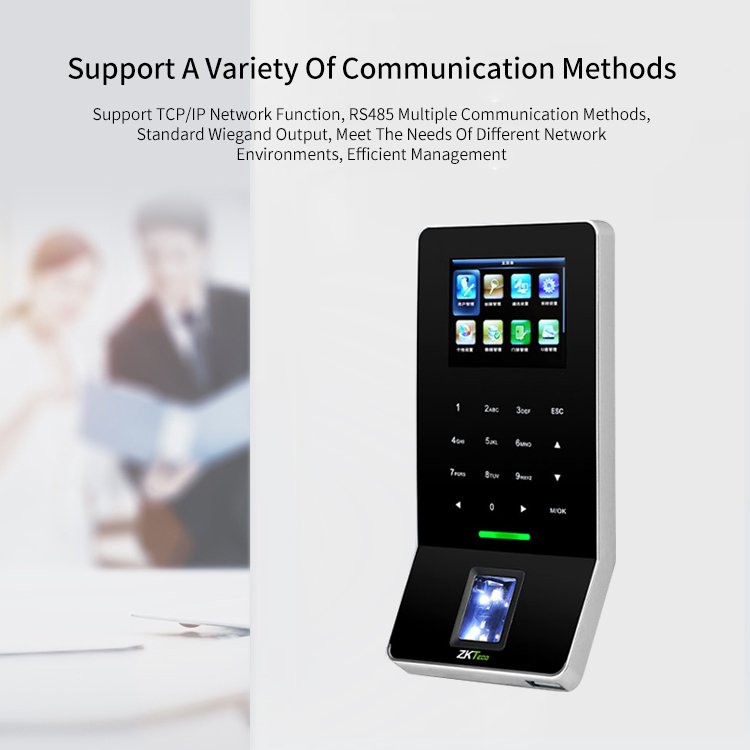 biometric Access control terminal ZK F22 F18 F20 Tx628 fingerprint attendance keyboard door controller