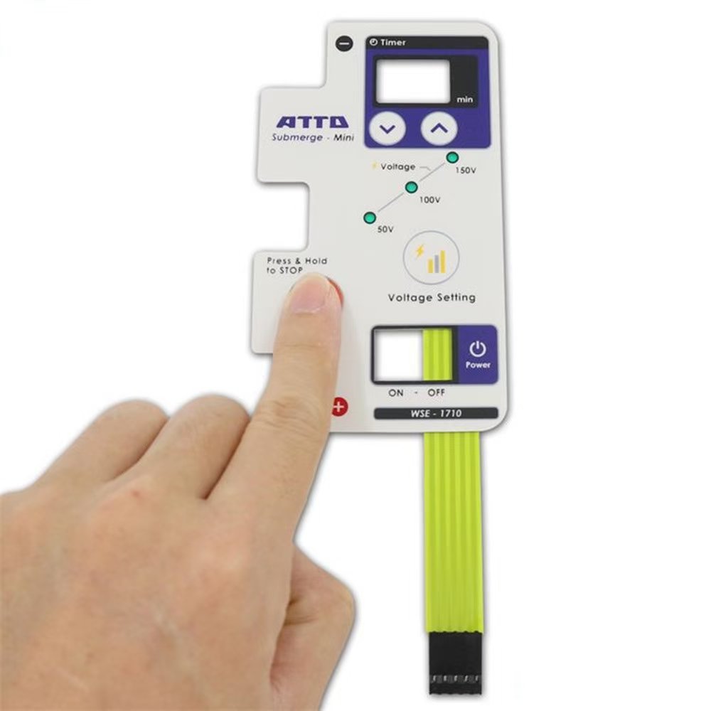 Medical Equipment Membrane Switch Keyboard Customize Medical Pump Used Tactile Membrane Keypad