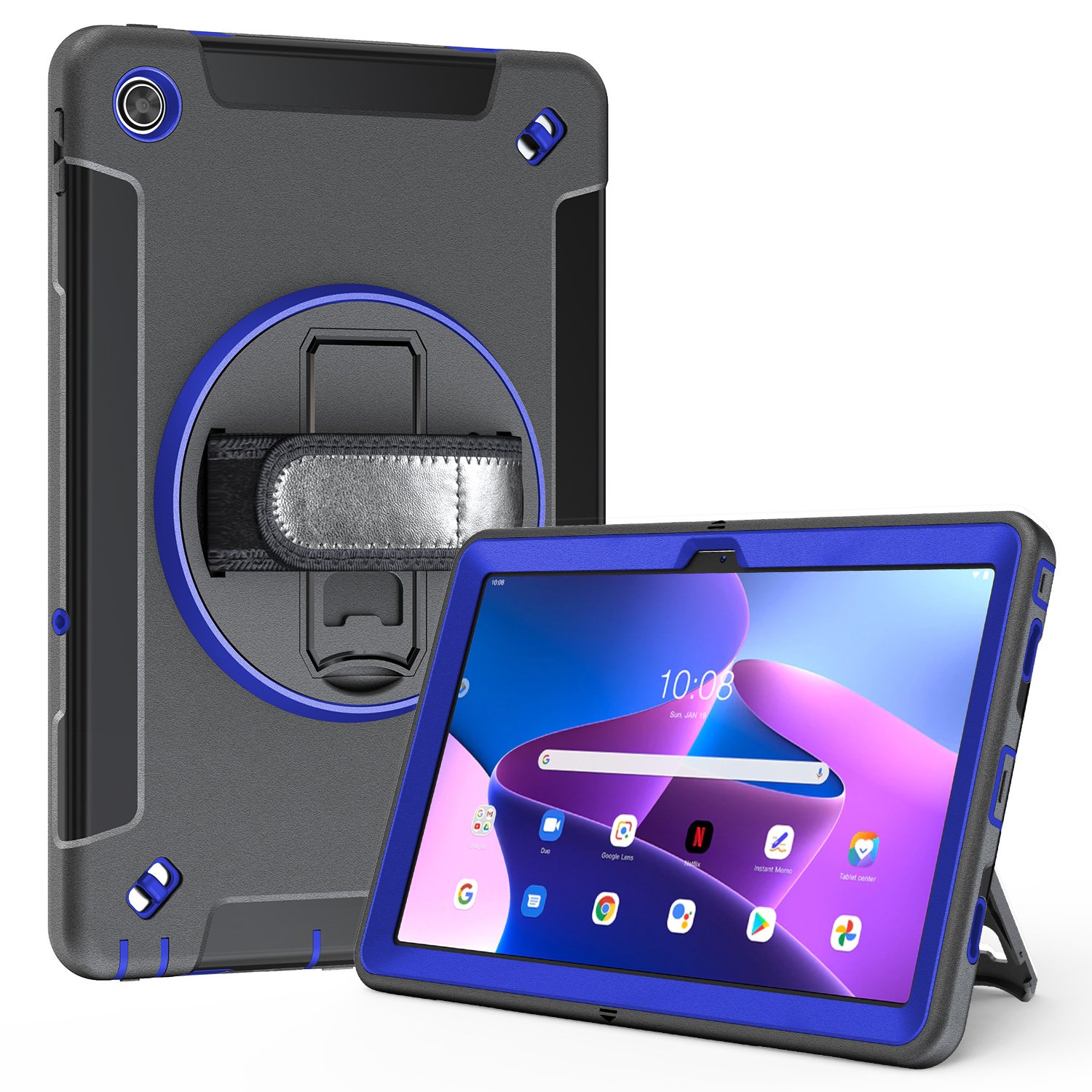 Professional Manufacturer Portable Tablet Keyboard Shockproof Kids Tablet Case For Lenovo M10 Plus Gen3