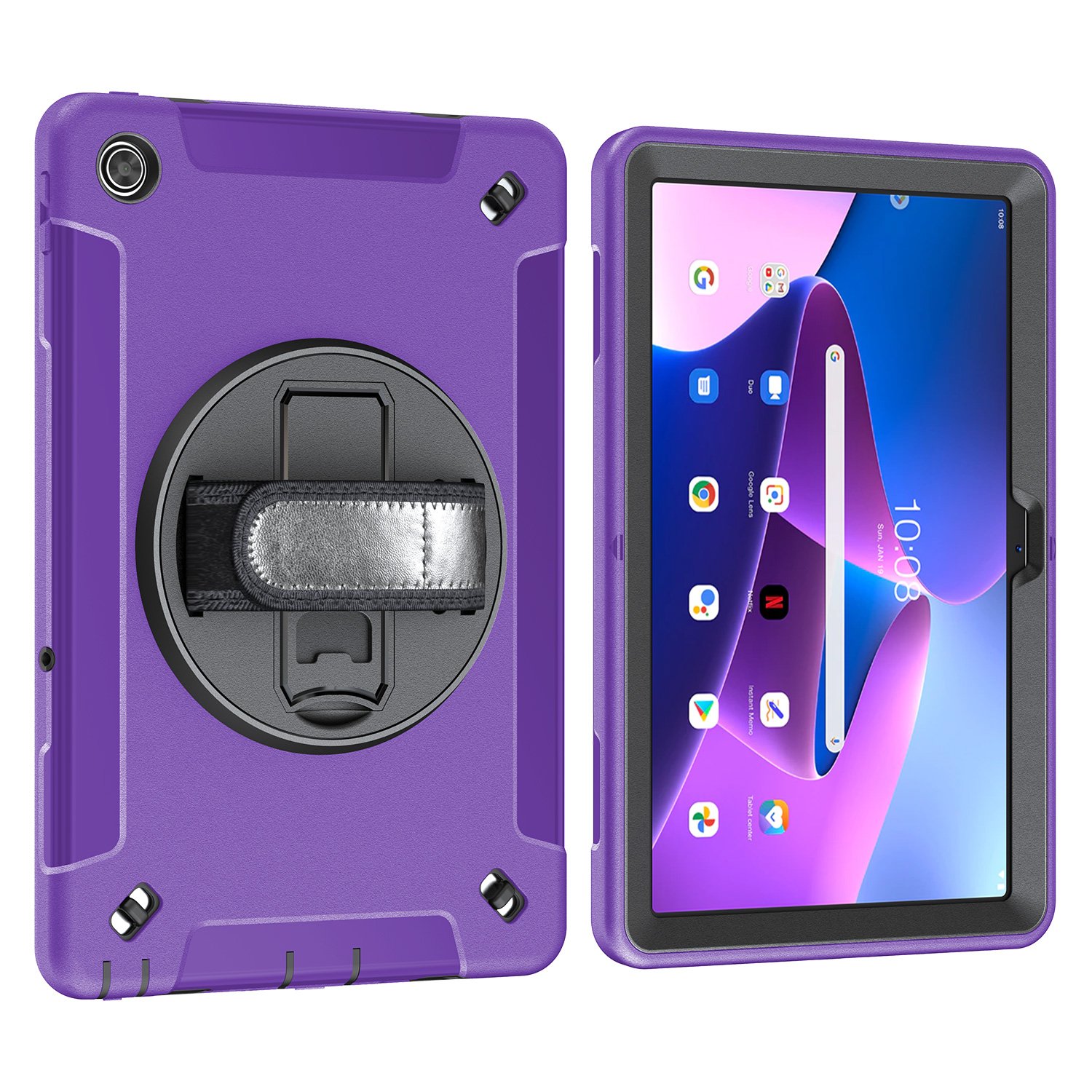 Professional Manufacturer Portable Tablet Keyboard Shockproof Kids Tablet Case For Lenovo M10 Plus Gen3