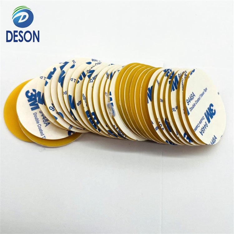 Deson 3m clear anti slip double sided self adhesive round furniture silicone foam rubber sheet feet bumper pads washer
