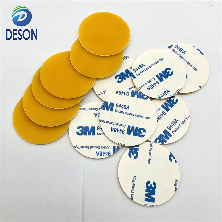 Deson 3m clear anti slip double sided self adhesive round furniture silicone foam rubber sheet feet bumper pads washer