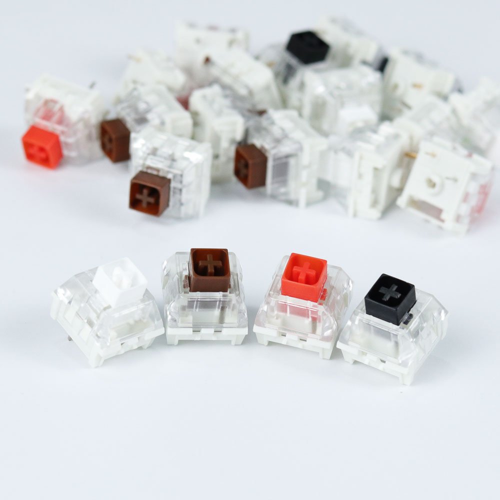Kailh Box Switch White Red Brown Black RGB SMD Switch For DIY Mechanical Keyboard MX Switches
