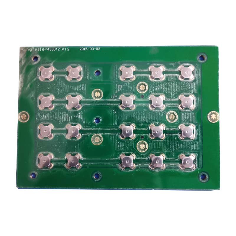 New Design Metal Dome Array With 3m Adhesive Pet For Bank Contact Devices 12 Keys