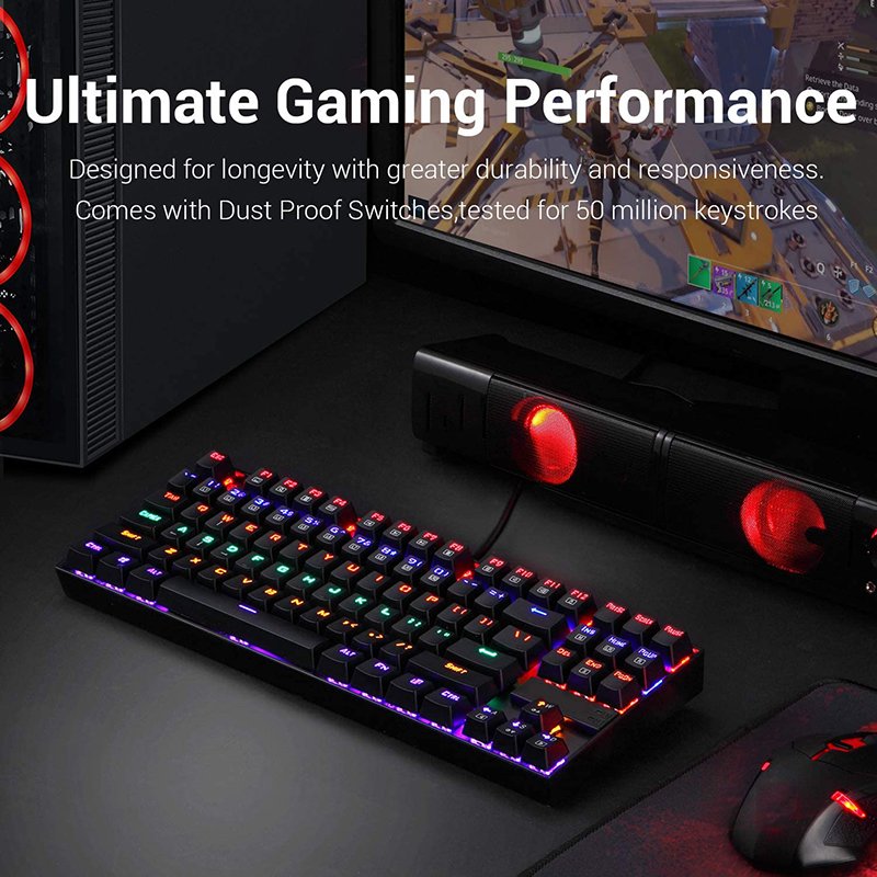 Best Laser Led Mechanical Keyboard Small Keyboards Rgb PC Gaming Keyboard And Mouse For Corsair