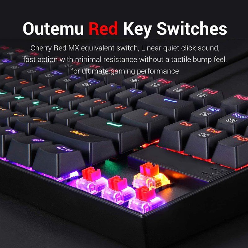 Best Laser Led Mechanical Keyboard Small Keyboards Rgb PC Gaming Keyboard And Mouse For Corsair