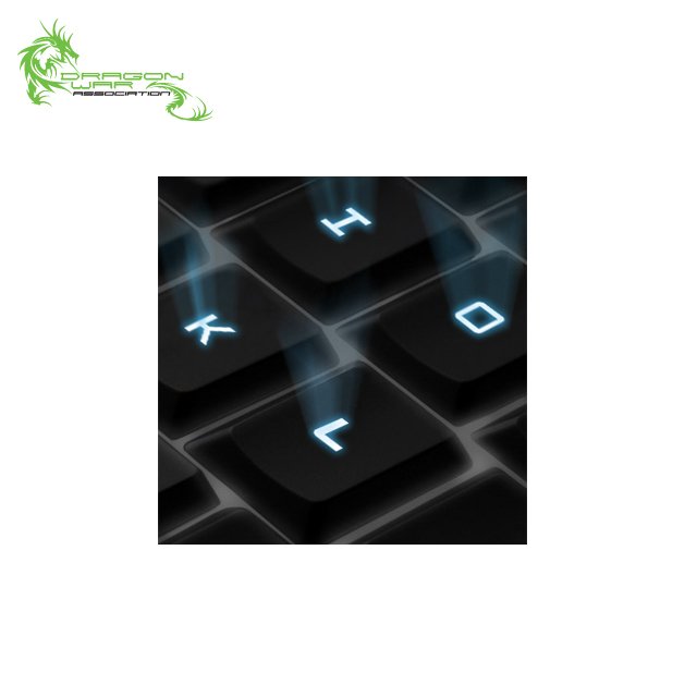 LED Macro function Black switch mechanical gaming keyboard with driver