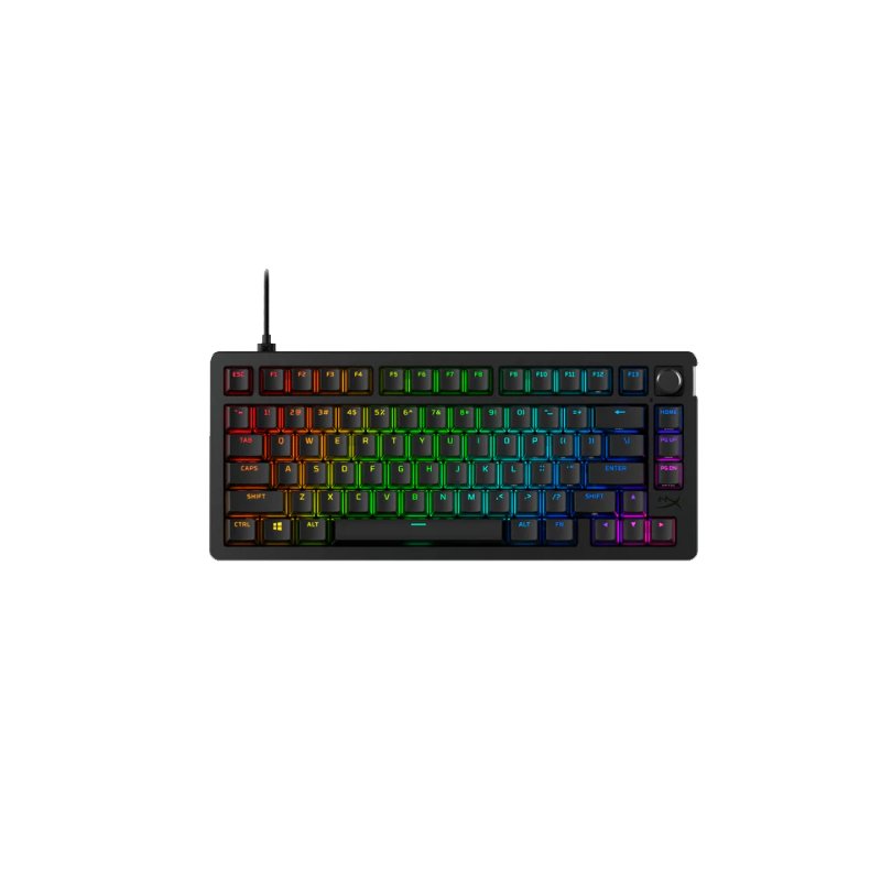 Original Alloy Rise 75 Gaming Mechanical Keyboard with USB-C Light Sensor Gasket Mounted Linear Switches