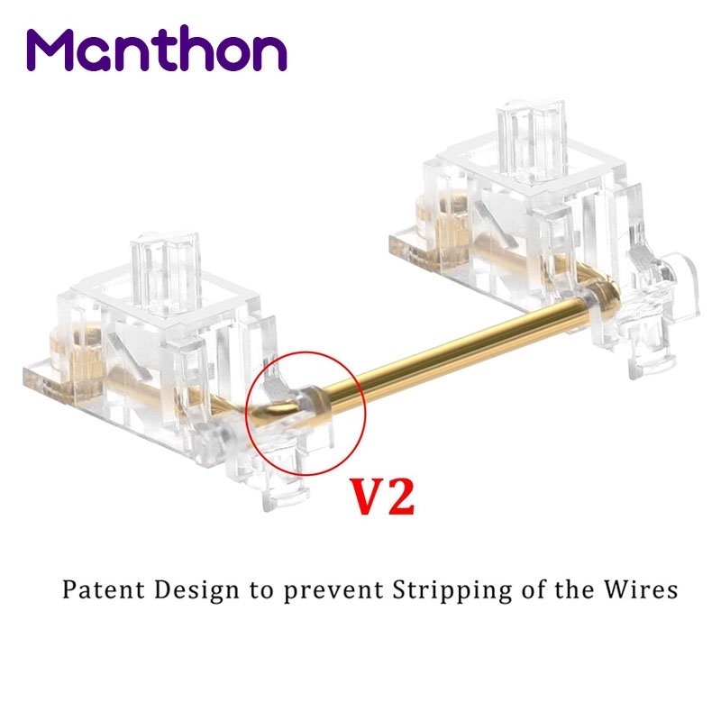 Wholesale Custom Screw In ZugGear V2 Stabilizers For Mechanical Keyboard